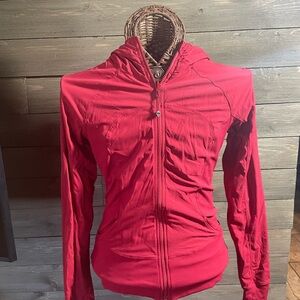 Lululemon Athletica Red Performance Jacket